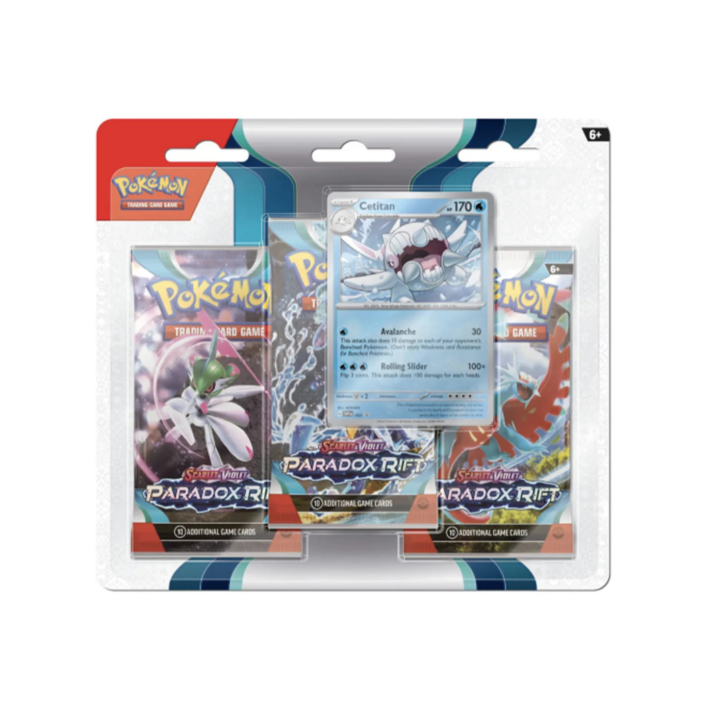 Pokémon 3-Pack Blister - Paradox Rift
