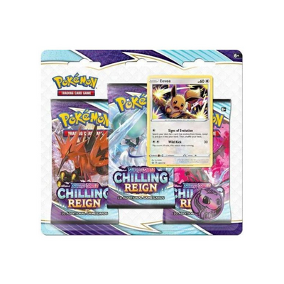 Pokémon 3-Pack Blister - Chilling Reign