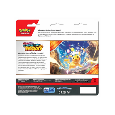 Pokémon 3-Pack Blister - Surging Sparks