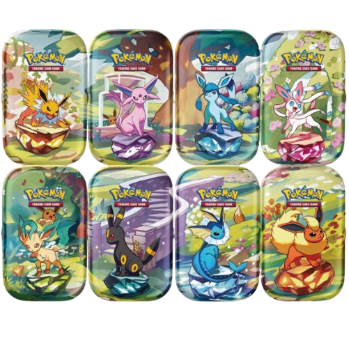 Pokémon Prismatic Evolutions Mini Tin