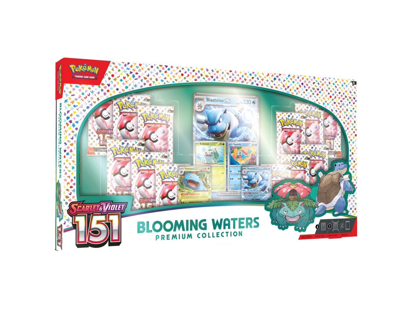 Pokémon 151 Blooming Waters Collection Box