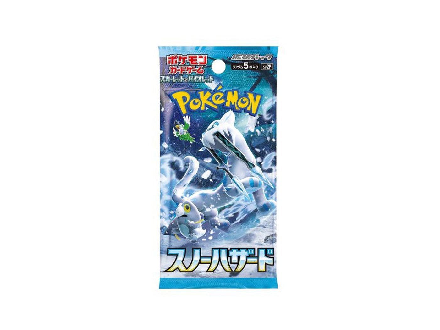 Pokemon Japanse Booster Pack Snow Hazard