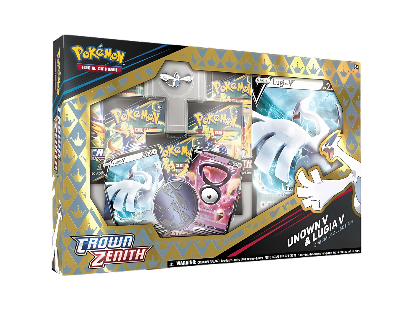 Pokémon V Box - Crown Zenith Unown V & Lugia V